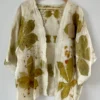 Kimono ecoprint lino