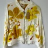 Chaqueta bomber blanca