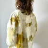 Kimono ecoprint lino natural